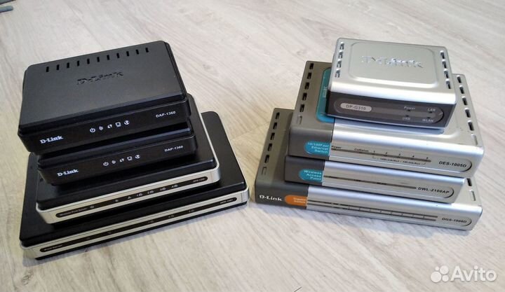 Б/У сетевое оборудование