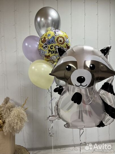 Воздушные шары и фото зоны