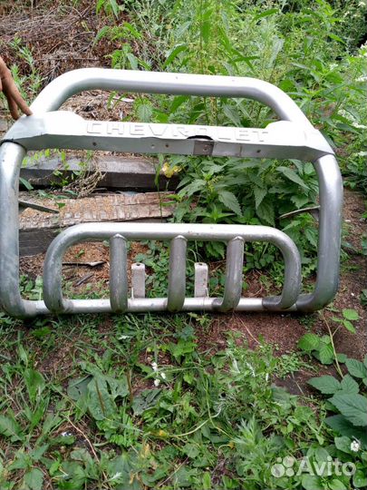 Кенгурятник на chevrolet ниву