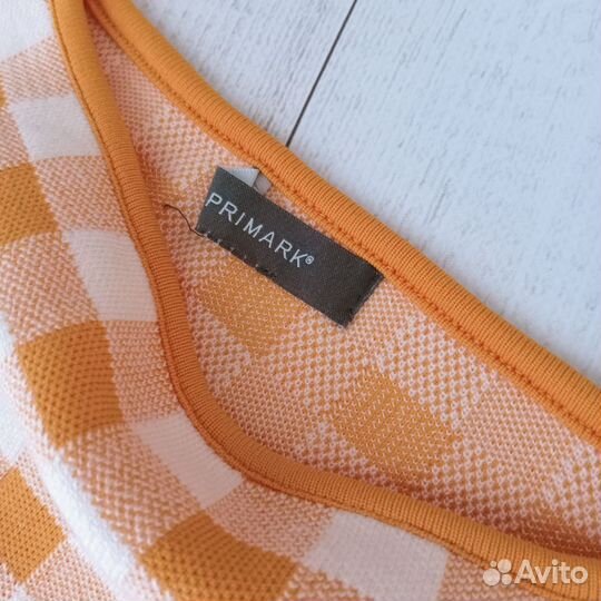 Комплект из плотного трикотажа - топ и юбка, 46-48