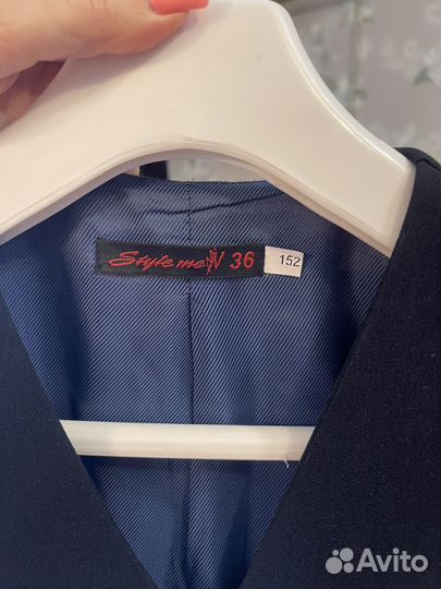 Жилетка для мальчика школьная 152