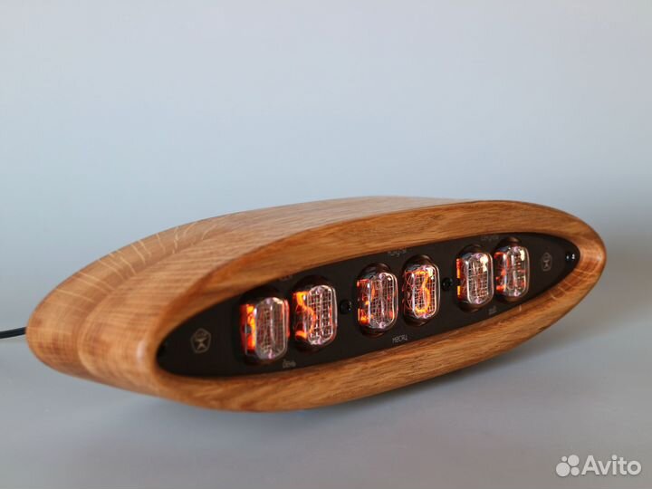 Ламповые часы 