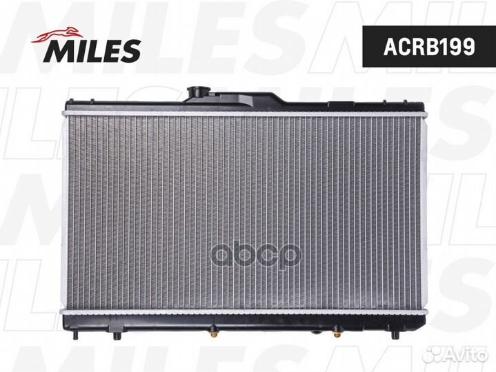 Радиатор toyota corolla 1.3-1.8 93-02 паяный ac