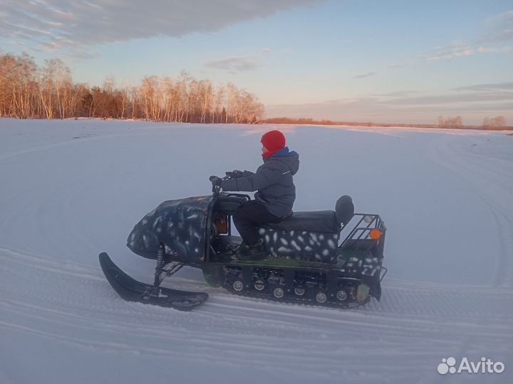 Снегоход самодельный