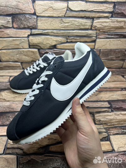 Кроссовки nike classic cortez navy white 42