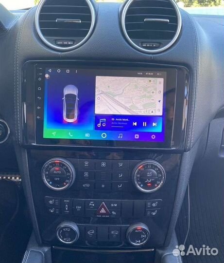 Магнитола Mercedes ML GL W164 Android