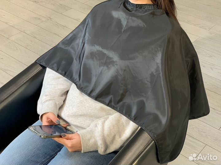 Укороченная накидка для клиента Harizma