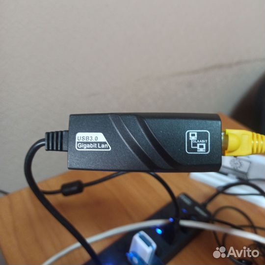 Адаптер сетевой Ethernet проводной USB 3.0 Rj45
