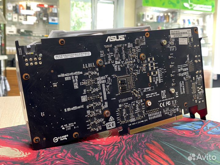 Видеокарта asus dual GeForce GTX 1060 3Gb