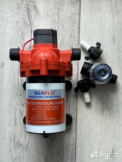 Водяной насос 12V для вальцев катков