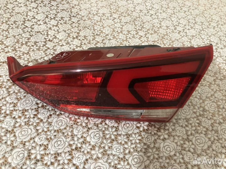 Фонарь правый Hyundai Solaris 2