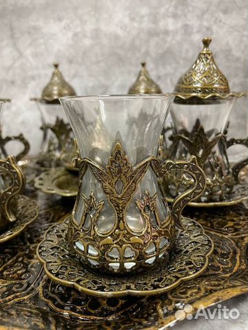 Турецкий чайный сервиз Армуд