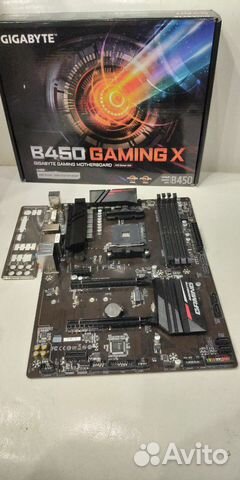Gigabyte b450 gaming X купить в Нижнем Новгороде | Электроника | Авито
