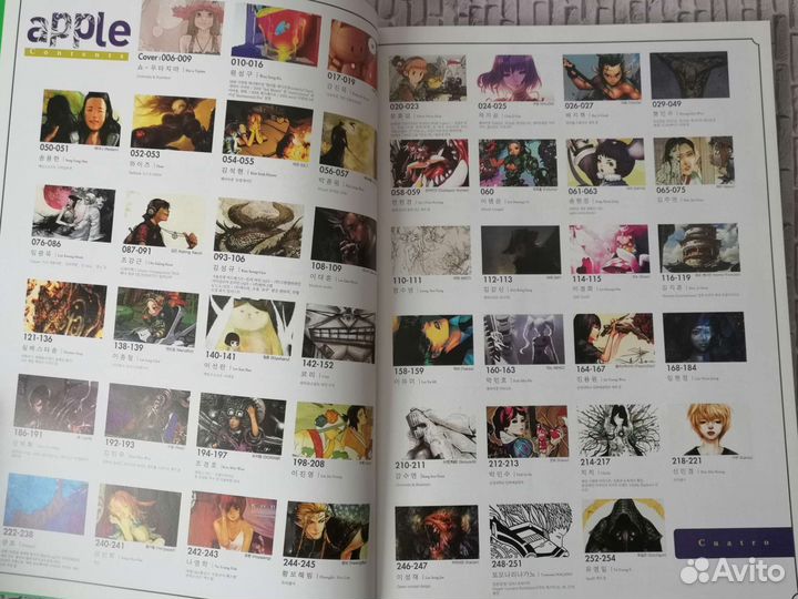 Сборник иллюстраций и комиксов на корейском языке