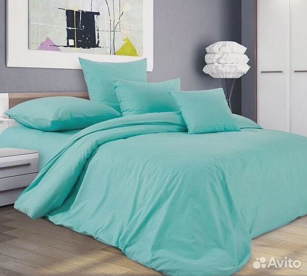 Постельное белье евро новое