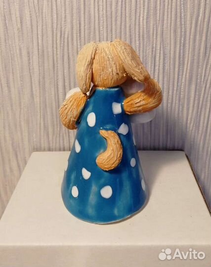 Фигурки, собачка-колокольчик