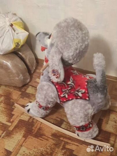 Качалка собака