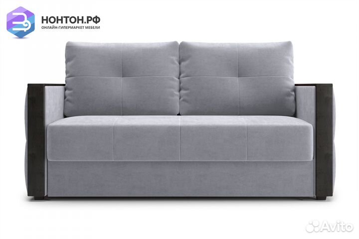 Диван еврокнижка Инсайд серый