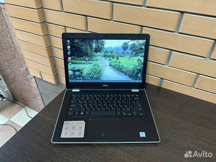Ноутбук Dell/i3-7/8Гб/SSD M2 NVMe