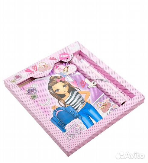 Блокнот с ручкой Гламур A2120901