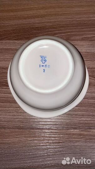 Масленка/медовница Бугульминский фарфор.завод СССР