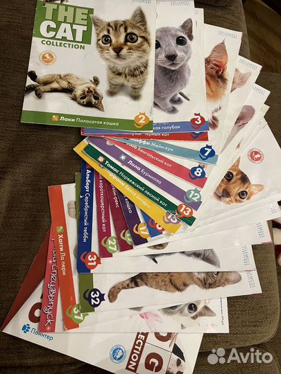 Журналы The cat 17 шт