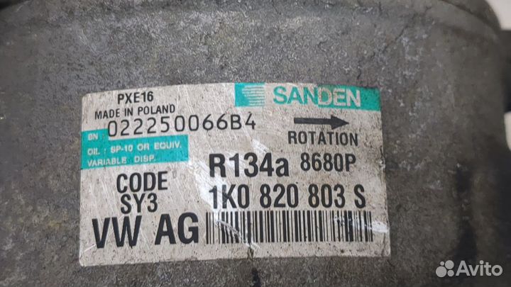 Компрессор кондиционера Volkswagen Passat 6
