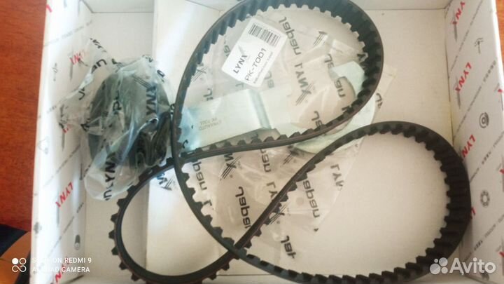 Комплект ремня грм рк-1236 с роликом и ключом