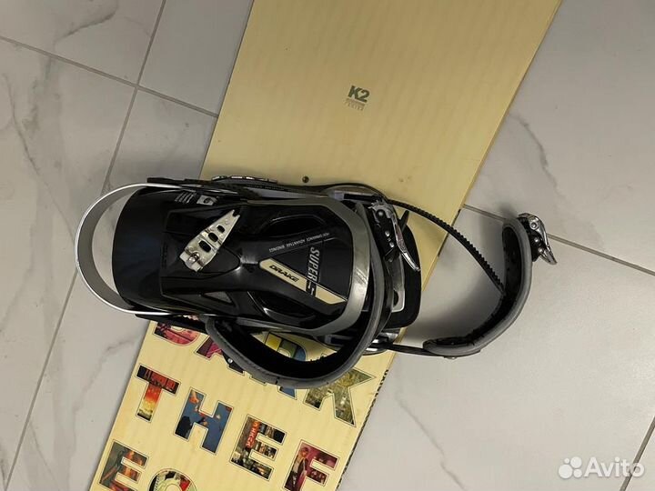 Сноуборд K2 Darkstar сезон 08/09 + Чехол Burton