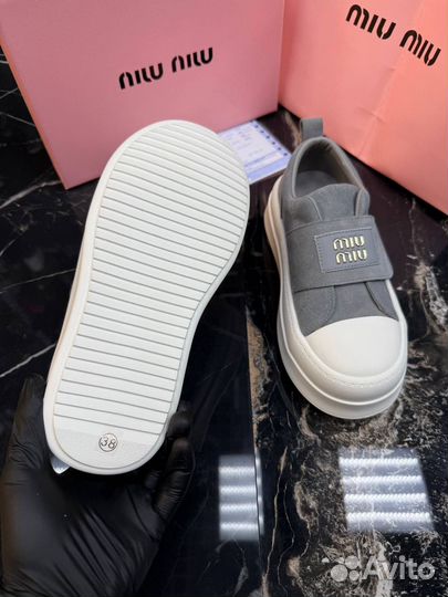 Кеды женские Miu Miu