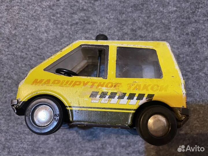 Триг Маршрутное такси редкая машинка ф-ка Радуга