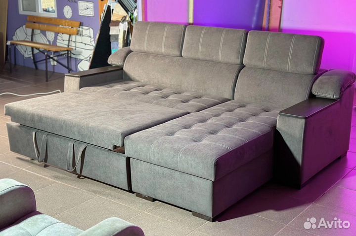 Диван с оттоманкой - Вивальди 8