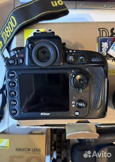 Зеркальный фотоаппарат nikon d800