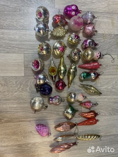 Елочные игрушки СССР