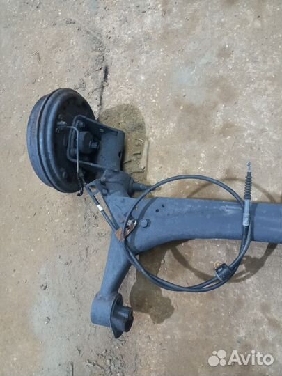 Задняя балка toyota corolla 120, fielder, spacio