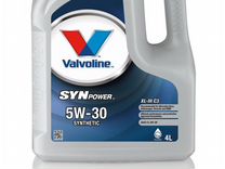 Масло моторное Valvoline synpower XL-III C3 5W30 4