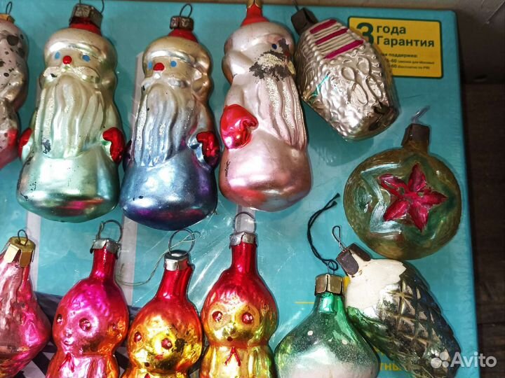 Елочные игрушки СССР