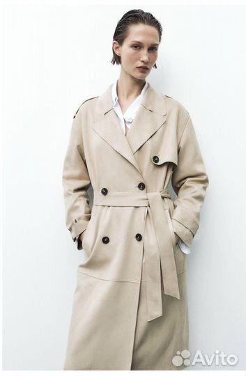 Тренч Zara новая коллекция