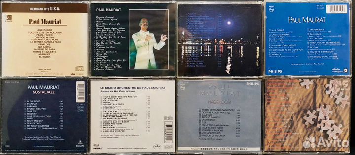 Cd диски оркестра Поля Мориа