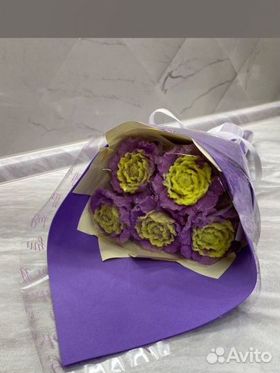 Сладкие букеты из шоколада