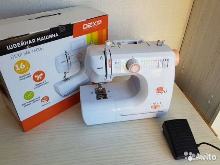 Швейная машина dexp-1600H