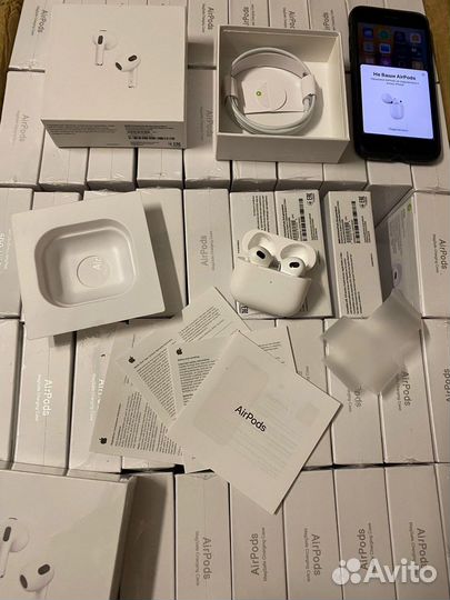 Наушники AirPods 3 премиум качества