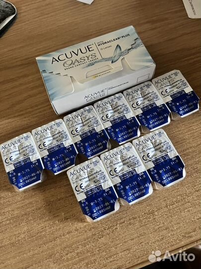 Контактные линзы Acuvue Oasys