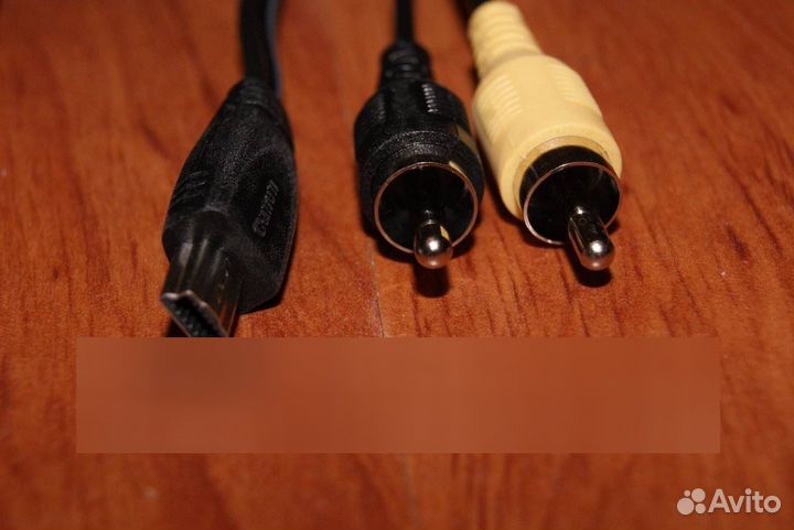 Кабель соединительный mini USB - jack RCA x2 Canon