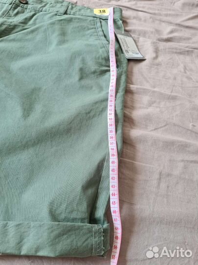 Новые мужские шорты хлопок зеленые