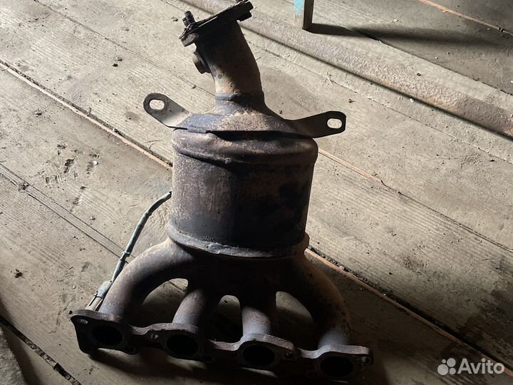 Выпускной коллектор priora