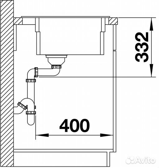 Кухонная мойка с держателями Blanco Etagon 8