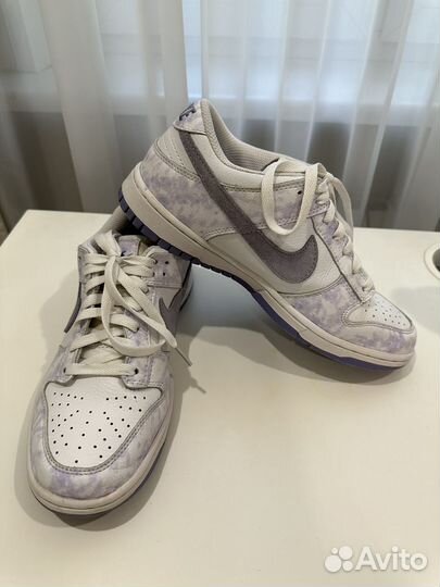 Кроссовки Nike dunk low purple pulse