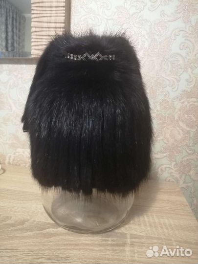 Шапка норковая женская