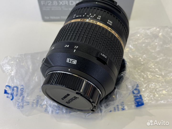 Tamron sp af 17 50mm f2 8 VC nikon новый